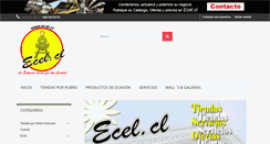 Desktop Screenshot of ecel.cl